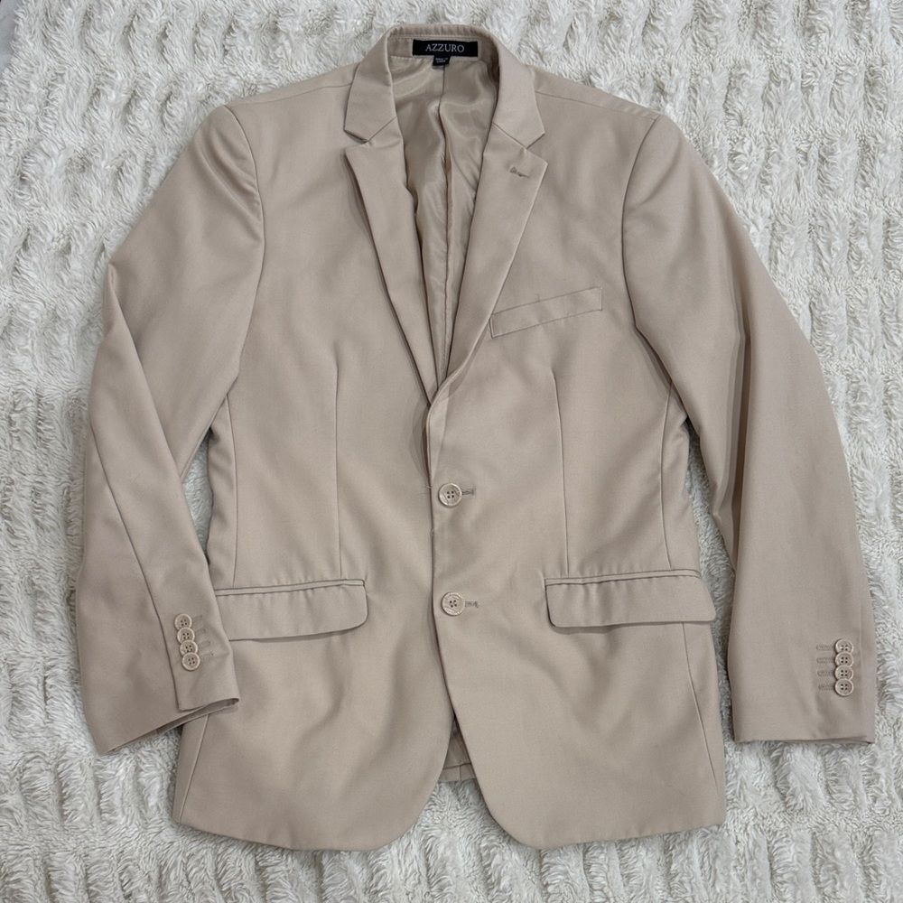 Azzuro Men's Tan Blazer Size 36S/30